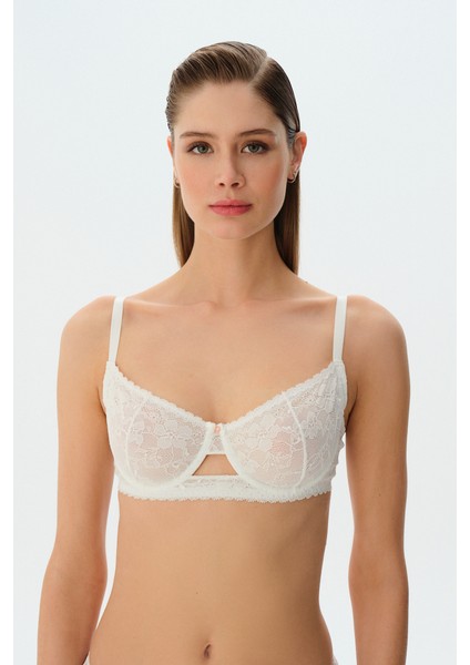 Liona Dantelli Desteksiz Balenli Sütyen