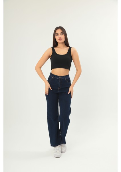 Fitilli Görünümlü Askılı Kalın Esnek Örme Basıc Crop fırsatları