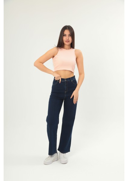 Fitilli Görünümlü Askılı Kalın Esnek Örme Basıc Crop fırsatları