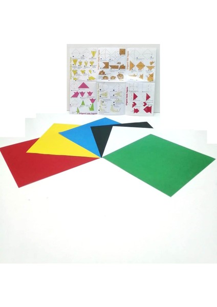Hayal Origami Kağıt Seti 20*20 cm özel set 24 adetli