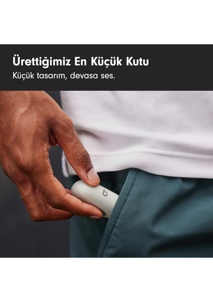 Solo Buds - Kablosuz Bluetooth Kulak Içi Kulaklık | 18 Saat Pil Ömrü | Apple ve Android Uyumluluğu | Dahili Mikrofon - Fırtına Grisi