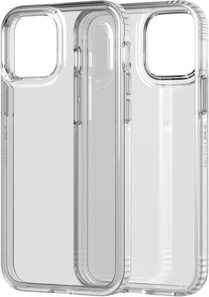 Düşme Çarpma Korumalı Darbe Emici Gelişmiş Kamera Korumalı Uv Işıklarına Dayanıklı Çizilmez Metal Toz Filtreli Kristal Şeffaf Telefon Kılıfı Evoclear (Iphone 11 Ile Uyumlu)