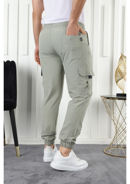 Paraşüt Kumaş Lastik Paça Fermuar Detaylı Jogger Pantolon fırsatları