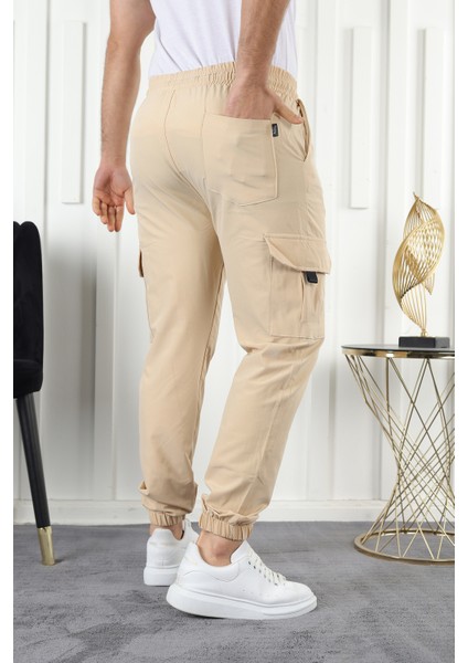 Paraşüt Kumaş Lastik Paça Fermuar Detaylı Jogger Pantolon fırsatları