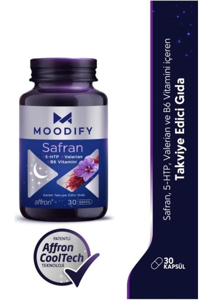 Moodify Safran 30 Kapsül