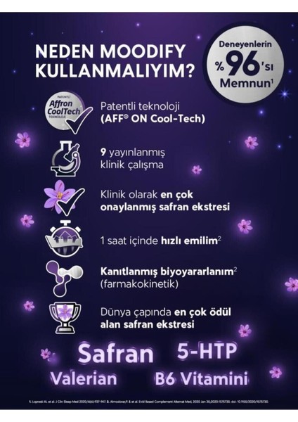 Moodify Safran 30 Kapsül