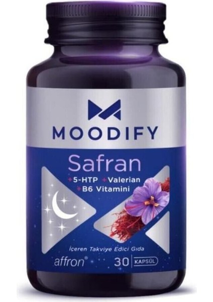 Moodify Safran 30 Kapsül
