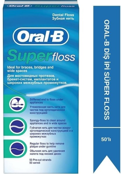 Diş Ipi Süper Floss