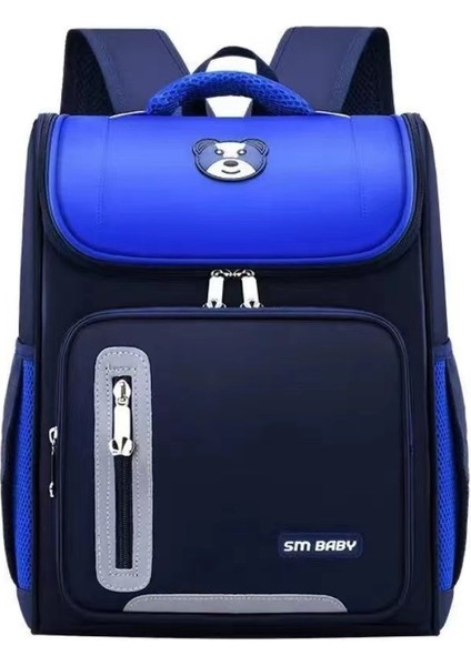 Mkjınmeı Koyu Mavi Çocuk Okul Çantası (Yurt Dışından)