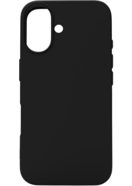 Apple iPhone 16 Kılıf Kamera Korumalı Silikon Rubber Arka Kapak