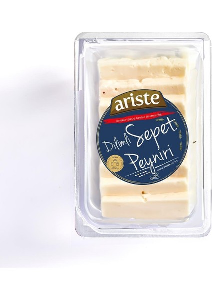 Dilimli Hanımeli Sade Sepet Peyniri 250 gr