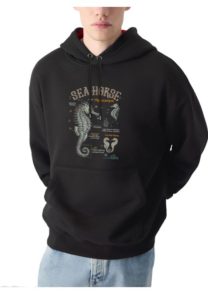 Sea Horse Anatomy Tasarım Sweatshirt, Erkek Sweatshirt, Kadın Sweatshirt fiyatları