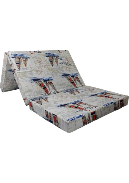 Katlanır Sünger Yatak -Katlanır Yatak Taç Yelkenli