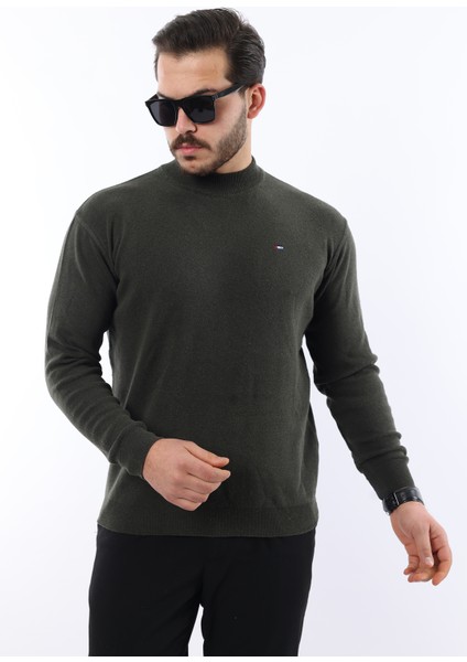 Erkek Yarım Balıkçı Yaka Triko Kazak modelleri