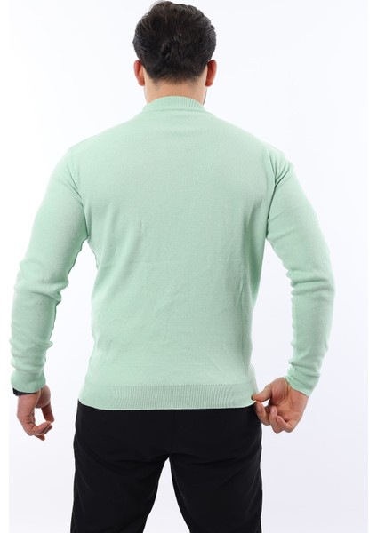 Erkek Yarım Balıkçı Yaka Triko Kazak fırsatları