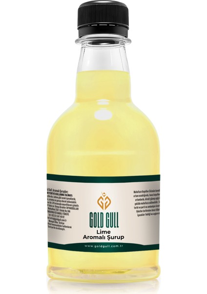 Lime (Yeşil Limon) Aromalı Kahve ve Meyve Şurubu 300 ml
