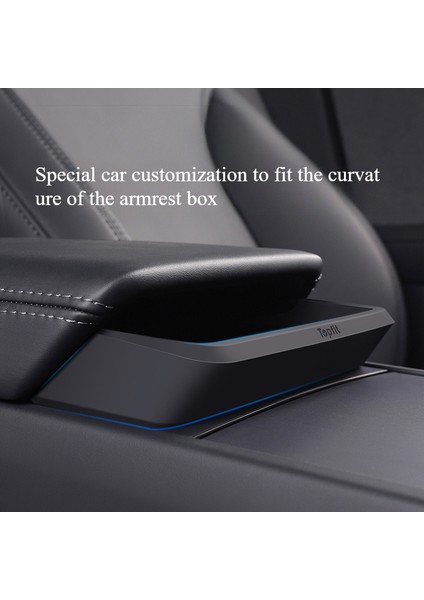 Tesla'nın Yeni Versiyonu Model 3 Highland Merkezi Kontrol Saklama Kutusu Kol Dayama Kutusu Için Geçerlidir (Yurt Dışından)