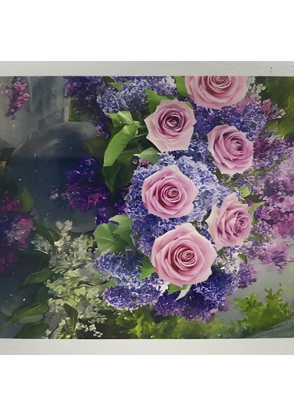 5d Yapışan Boncuk Goblen 30 x 40 cm Mozaik Tablo Pano 60250