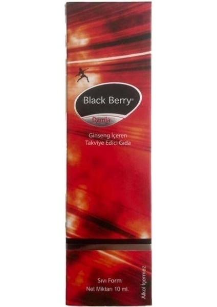Black Berry Bayanlara Özel Bitkisel Performans Damla 10 ml
