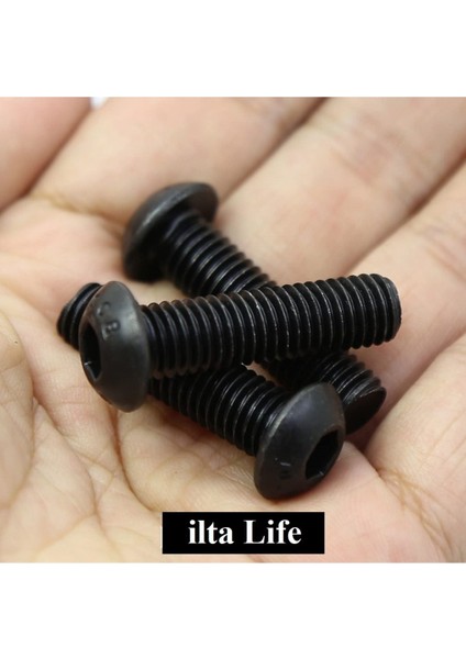 Bombe Başlı İmbus Civata Siyah Din 7380 M10 x 25 mm 30 Adet modelleri