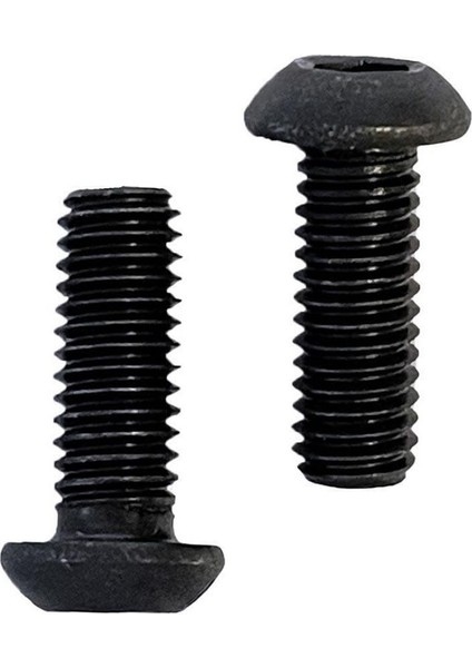 Bombe Başlı İmbus Civata Siyah Din 7380 M6 x 40 mm 50 Adet