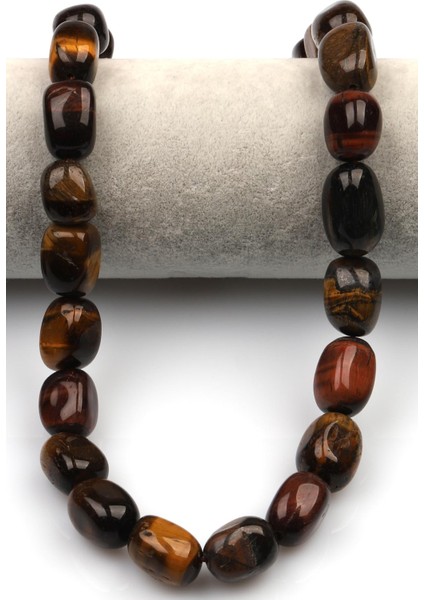 Kaplan Gözü Doğal Taş Dizi 13 x 17 mm Şekilsiz Kesim fiyatları