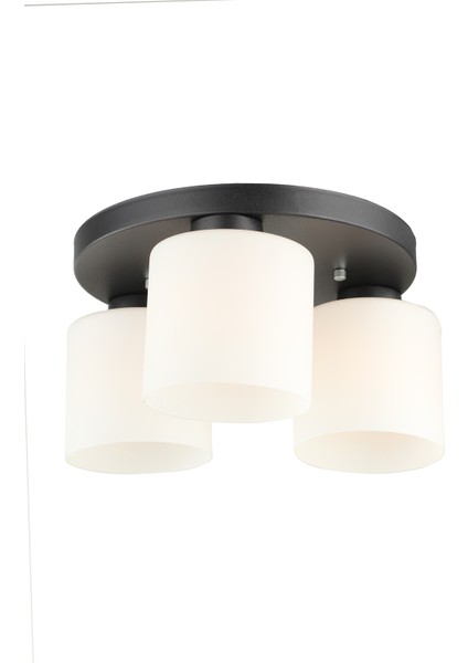 Rana 3.lü Tepsili Avize Siyah fiyatları