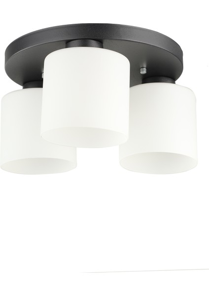 Rana 3.lü Tepsili Avize Siyah modelleri