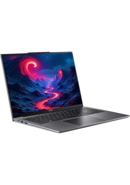 Aspire Lite AL16-51P-580H NX.KWZEY.001A2 I5-1235U 16 GB 512SSD 16" Wuxga Freedos Dizüstü Bilgisayar