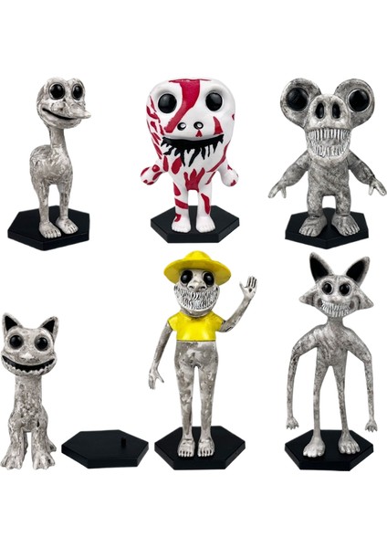 Çeşitli Anime Figürleri Black Myth Goku Crayon Shin-Chan Catwoman Spongebob Squarepants Patrick Vb. Model Süsler (Yurt Dışından)