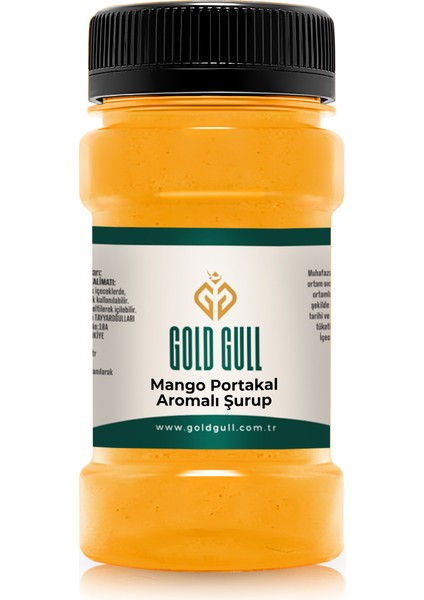 Mango Portakal (Mango Orange) Konsantre Şurup 80 ml
