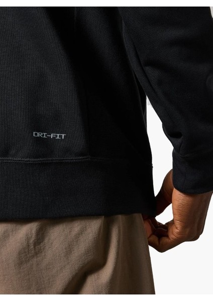 Jordan Dri-Fit Nba Erkek Siyah Basketbol Sweatshirt DQ7327-010 modelleri