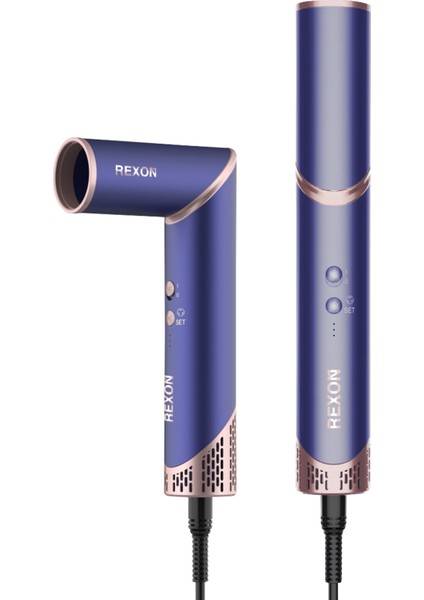 Flex 10-In-1 Hot Air Wrap Saç Kurutma & Şekillendirme Sistemi, Iyon Özellikli