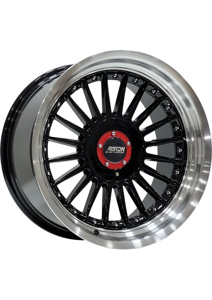 17 Inç 4X100 Alpin Polisaj Siyah Jant Modeli (4 Adet)