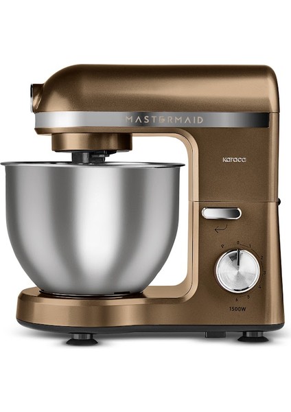 Mastermaid Chef Pro Çift Kollu Mutfak Şefi 1500 W Walnut Brown