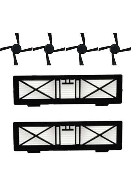 D Serisi Için D3 D4 D5 D6 D7 D9 D10 D70E D75 D80 D85 Robotlu Süpürge Yedek Yan Fırça Filtresi (Yurt Dışından)