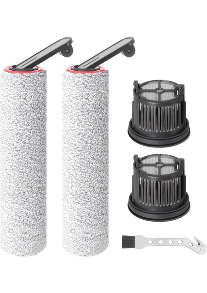 H14 Islak Kuru Elektrikli Süpürge Yedek Aksesuarları Için Silindir Fırça ve Hepa Filtreleri (Yurt Dışından)