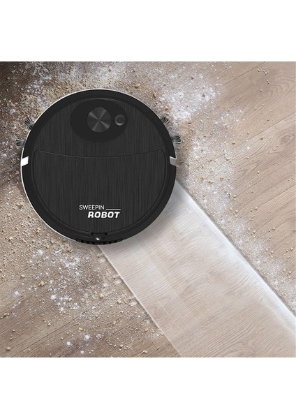 Mini Temizlik Süpürge Robotu Otomatik Vakum Ultra Ince Sessiz Sert Zemin Makinesi, Siyah (Yurt Dışından) fiyatları