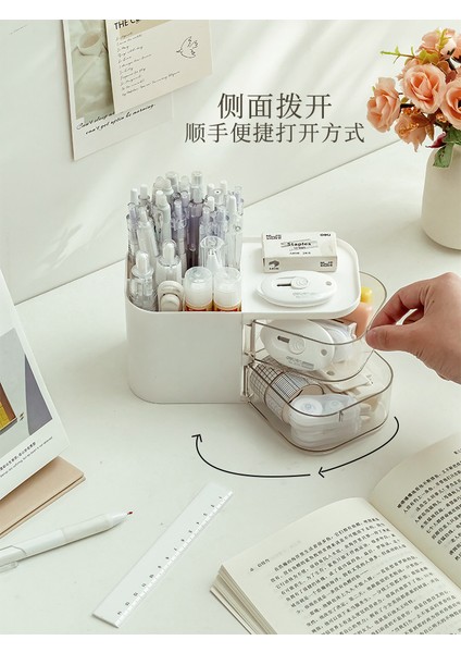 Üst Düzey Basit Saklama Kutusu - Çok Fonksiyonlu Yatak Odası - Cilt Bakımı Sınıflandırma Rafı (Yurt Dışından) modelleri