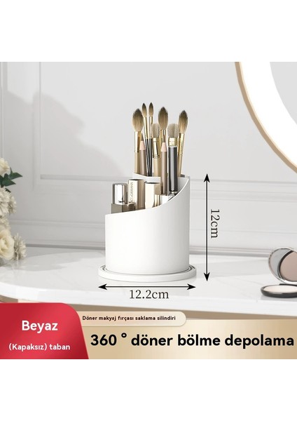 Bölmeyi Döndürün: Makyaj Saklama Kartuşu - Kozmetik Saklama Kutusu - Ruj Rafı (Yurt Dışından)