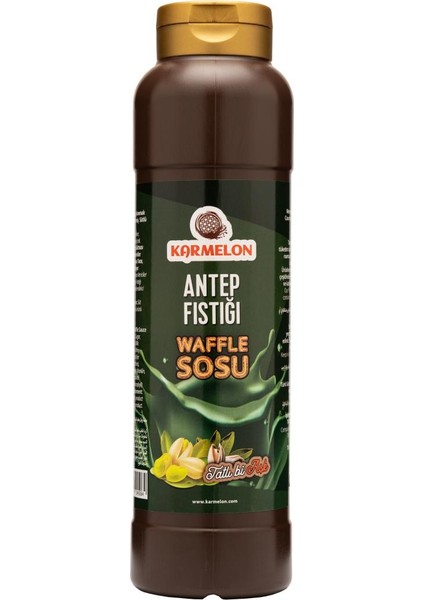 Antepfıstığı Aromalı Waffle/krep/çikolata Sos