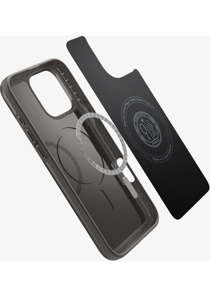 iPhone 16 Pro Kılıf Thin Fit MagFit MagSafe özellikli Gunmetal - ACS08107