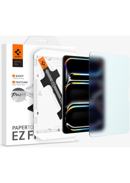 iPad Pro 11" (2024) Defter Kağıt Hissiyatlı Ekran Koruyucu Kolay Kurulum Paper Touch EZ Fit - AGL07789