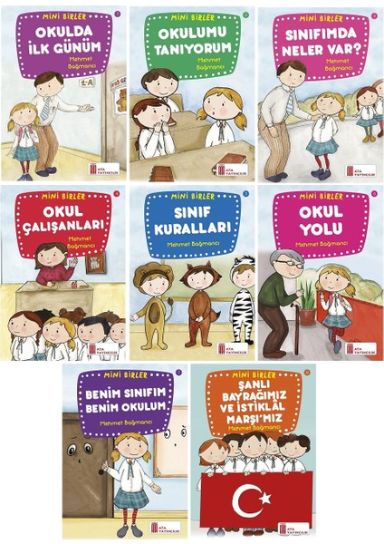 1. Sınıf Okuma Alışkanlığı Kazandıran Eğlenceli 8 Li Hikaye Seti (16 Sayfa) fiyatları