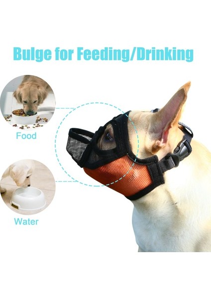 Ayarlanabilir Köpekler Için Ağızlık (Yurt Dışından)