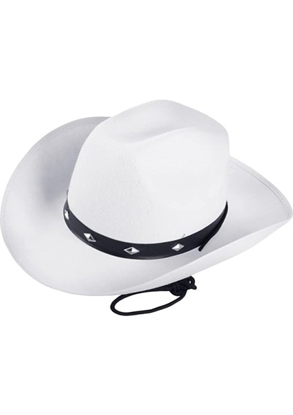 Giydirme Için Ipli Ipli Caz ​​silindir Şapkalı Şapkası (Yurt Dışından)