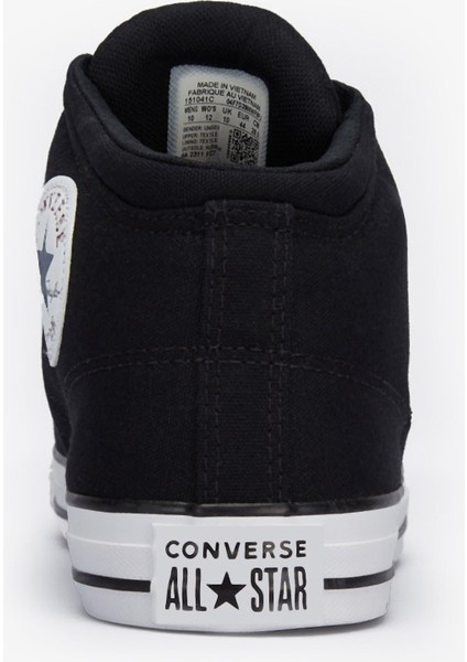 Chuck Taylor All Star High Street Mid Unisex Siyah Sneaker