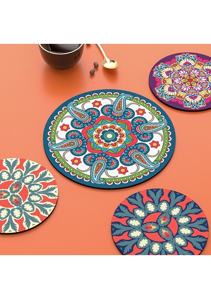2 Adet 22X22CM Mandala Amerikan Servisleri Masa Örtüleri (Yurt Dışından) fiyatları