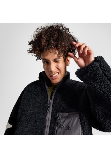 Classic Erkek Dik Yaka Çift Taraflı Siyah Ceket fırsatları