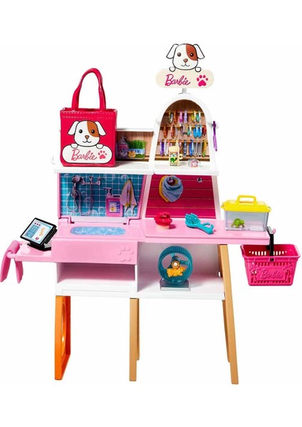 Barbie ve Evcil Hayvan Dükkanı Oyun Seti GRG90 fiyatları